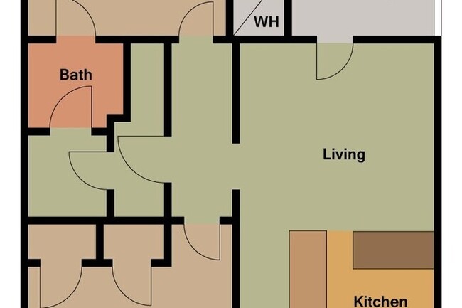 Two Bedroom One Bath