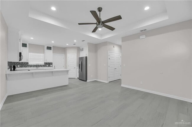 Kitchen & family room