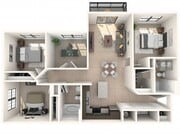 3 Bed 3 Bath and Den