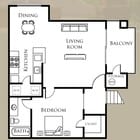 1BR/1BA