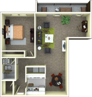 1C Floorplan