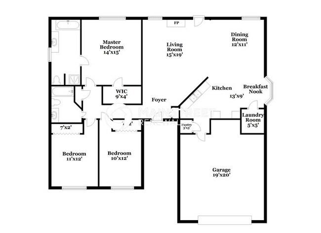 Photo - 3 Bedroom Pet-Friendly Home in Jonesboro, GA with Main Street Renewal