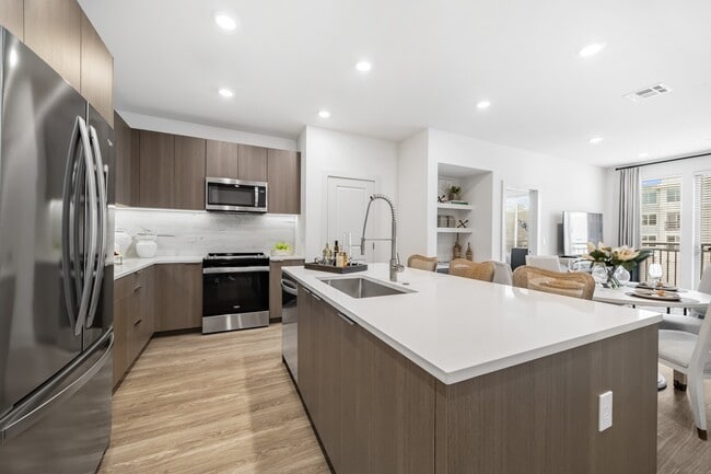 Chef-appointed kitchens with a suite of premium appliances