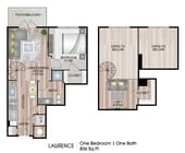 836 Square Feet