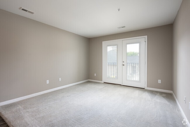2BR, 2BA - 1,124SF - Living Room