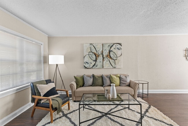 Sala de estar - Townhomes at South Highlands