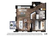 A9 | 1x1 | 844 sf
