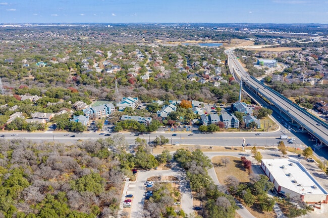 Aerial - Sky at Salado Creek