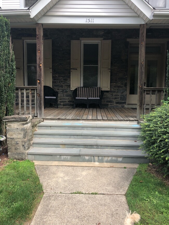 Entrance to 1511, Bluestone Steps - 1511 Spring Ave Unit Apartment #1