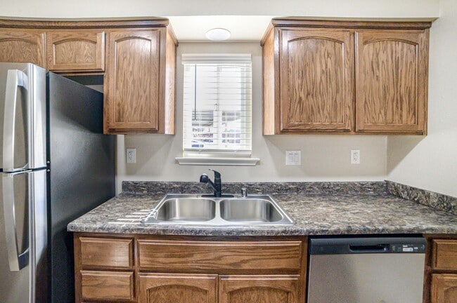 Kitchen in a townhouse