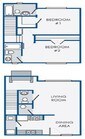 2BR/2.5BA