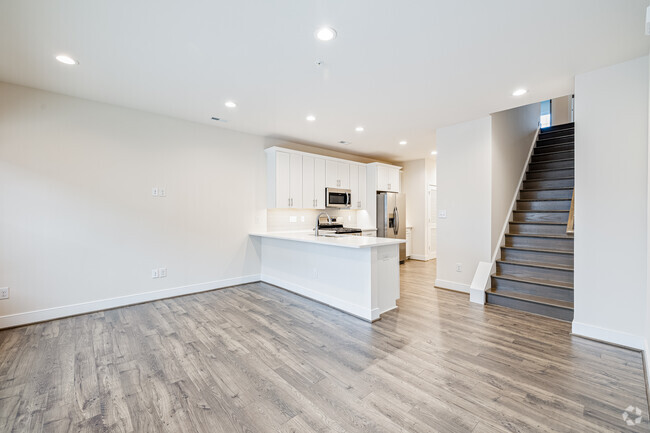 3BR, 2.5BA - 1,531SF - Living Room - Jordans Branch Apartments