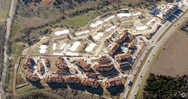 Aerial - Hillside on Parmer Rental