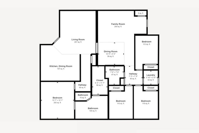 Photo - 4Bed/2Bath Furnished Home w/3 Car Garage! $399 MOVE-IN SPECIAL! Move-In Ready on 03/05/2026!