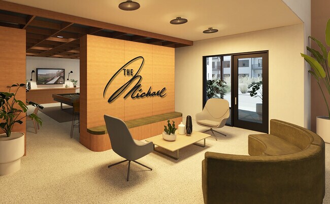 Branded Community Community Lounge Rendering