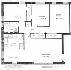 Three Bedroom Floor Plan