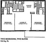 2BR/2BA