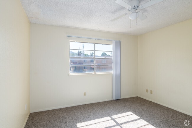 2BR, 1BA - 1,150SF - Primary Bedroom