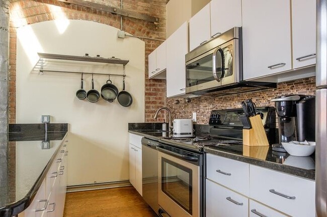 Modern industrial kitchen