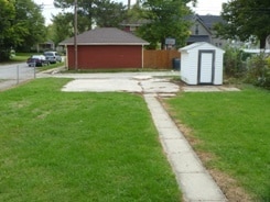 back yard
