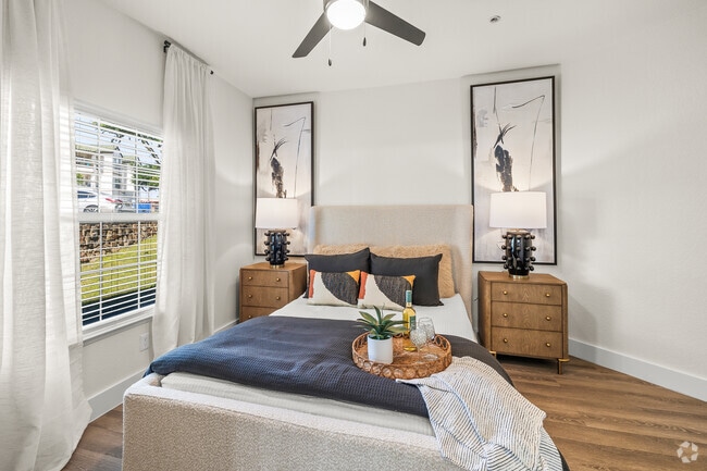 2BR, 2BA - 1,137SF - Primary Bedroom