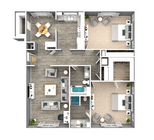 2 Bedroom 2 Bathroom