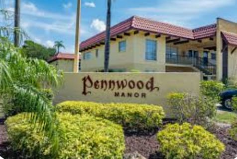 Entrance to PENNWOOD MANOR - 1845 S Highland Ave Unit 11