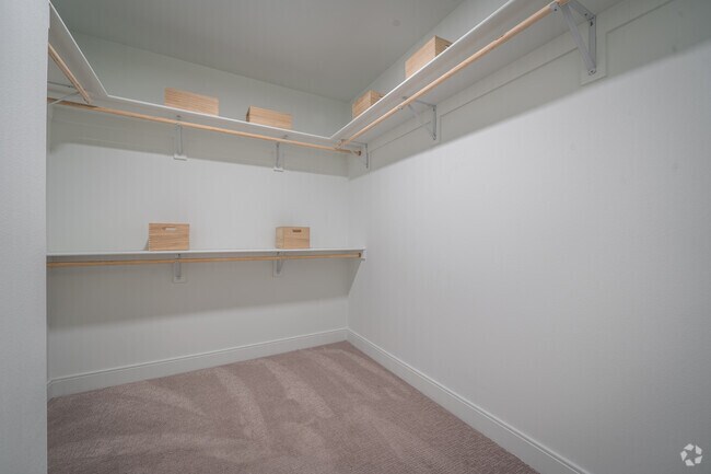 1BR, 1BA - 767SF - Closet - Starling At Bridgeland