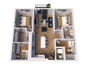 C2 floor plan The James