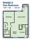 1BR/1BA