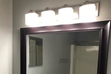 Nickel light fixtures