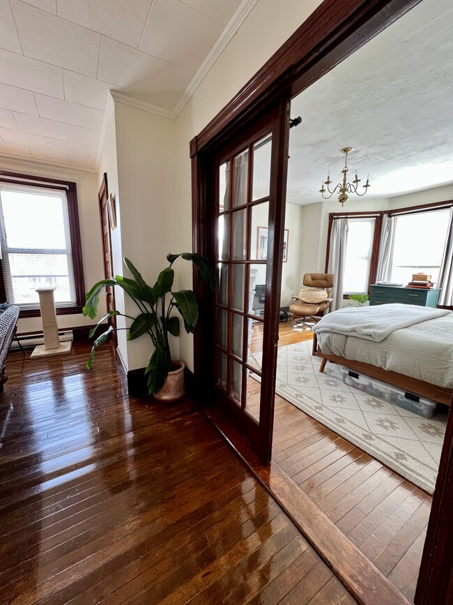 Livingroom to bedroom 1 - 94 Graham St Unit 201