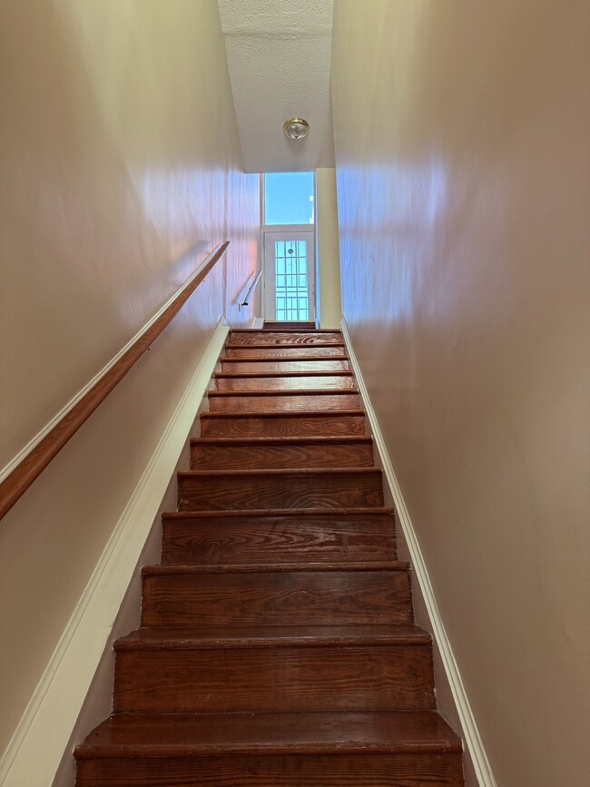 Stairway to Unit A - 325 T St NW Townhome