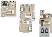 C4 3 Bedroom 2.5 Bath w/ 2 Car Garage
