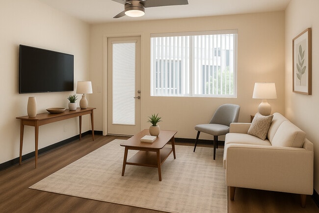 1 Bedroom Living Room