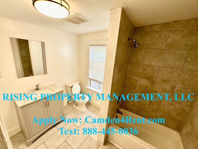 Photo - Renovated 4 Bedroom 2.5 Bathroom home in the heart of Downtown Camden with private primary bathroom.