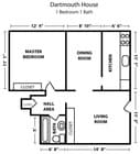 1BR/1BA