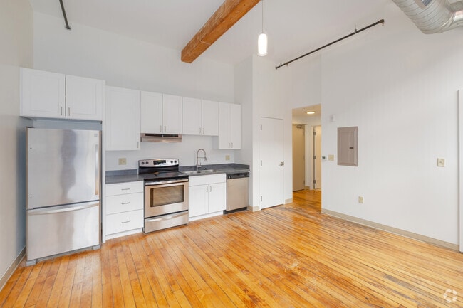 A3 1BR, 1BA - 480SF - Kitchen
