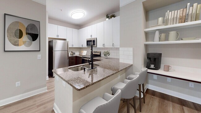 Newly Renovated Kitchen with Stainless Steel Appliances