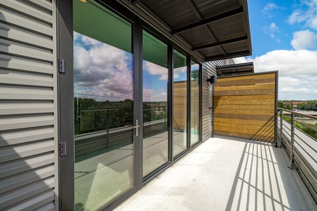 Private balcony