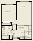 1BR/1BA