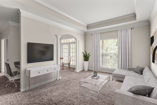 Spacious living rooms designed for comfort and style.