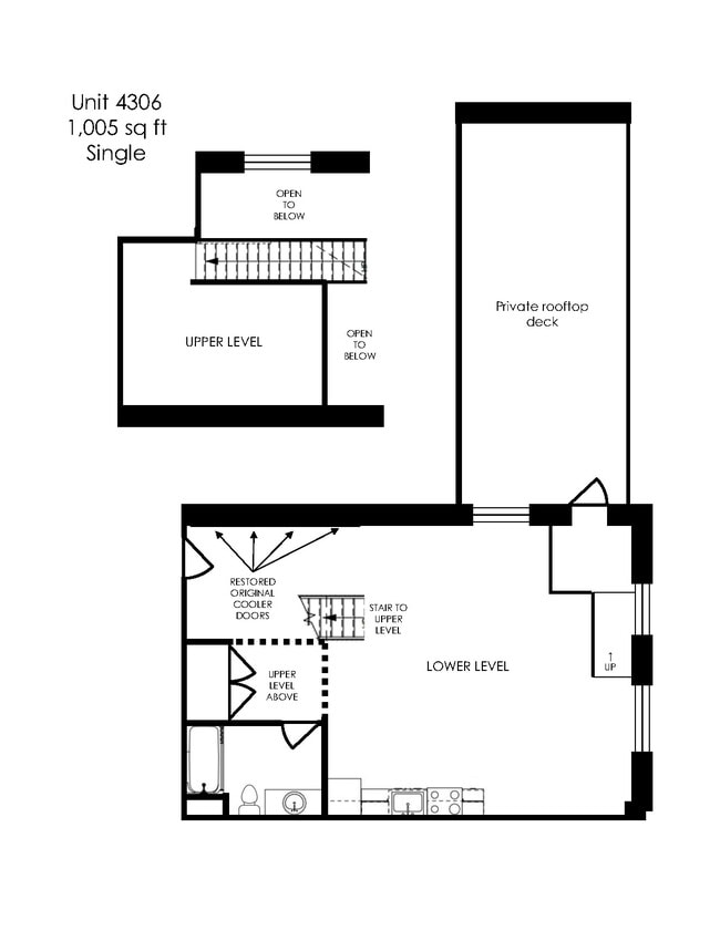 4306: $1,945/m + utilities (avail early Sept) - BVQ Lofts