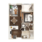 729 Square Foot A2