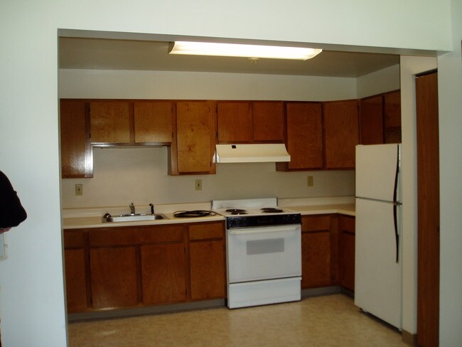 Sample kitchen - Port Byron Apartments