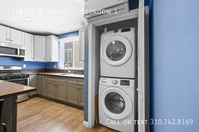 Photo - 1178 1/2 W. 24th St.-Bedroom 1 Apartment Unit Bedroom 1