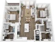Fletcher floor plan The Brinkley at the Edge
