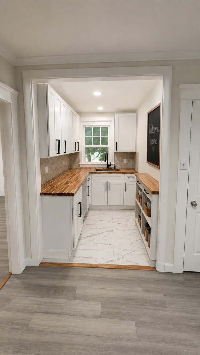 La sección del rincón del mayordomo en la cocina - 308 Pleasant Valley Pky