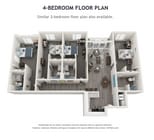 4 Bedroom Floorplan