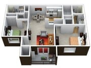 2 Bedroom 2 Bath